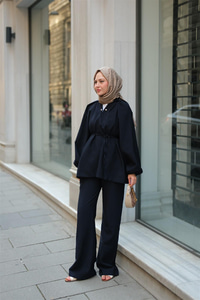 Olivia İncili Takım Lacivert