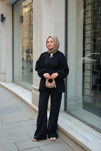 Olivia İncili Takım Lacivert