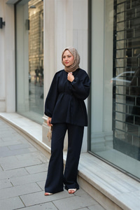 Olivia İncili Takım Lacivert