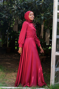 Uygun Fiyatlı OMUZ CICEKLI KEMERLI ABIYE | Loccomoda.com 