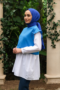 Uygun Fiyatlı OMUZ FIRFIRLI GOMLEK DETAY TUNIK | Loccomoda.com 