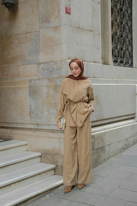 Ön Büzgülü İkili Takım Vizon