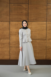 Ön Çıtçıt Detay Takım Gri