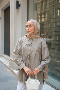 Ön Kurdele Detay Oval Kesim Küf Yeşil