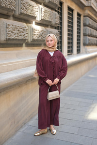 Önden Bağlamalı Cupra Takım Bordo