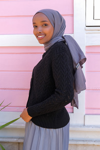 Uygun Fiyatlı ORGU DETAY DUGMELI HIRKA SIYAH | Loccomoda.com 