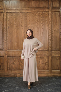 Oval Kesim Takım Krem