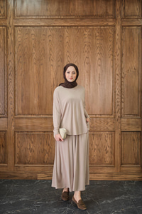 Oval Kesim Takım Krem