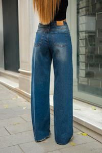 Palazzo Kot Pantolon Mavi