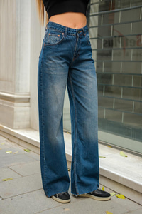 Palazzo Kot Pantolon Mavi