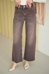 Palazzo Kot Pantolon Yıkama Kahve