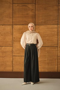 Palazzo Pantolon Siyah