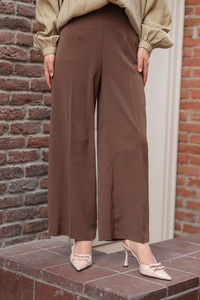 Pallazzo Pantolon Kahverengi