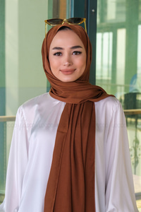 Uygun Fiyatlı PAMUK IPEK SAL ACIK KAHVE | Loccomoda.com 