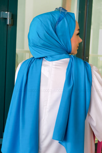 Uygun Fiyatlı PAMUK IPEK SAL TURKUAZ | Loccomoda.com 