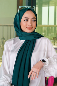 Uygun Fiyatlı PAMUK IPEK SAL ZUMRUT YESIL | Loccomoda.com 