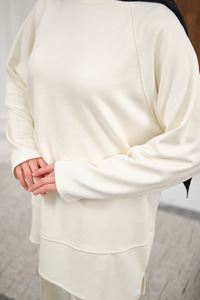 Pantolonlu Takım Beyaz