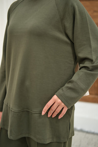 Pantolonlu Takım Haki Yeşil