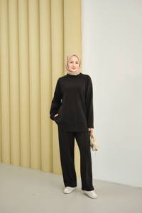 Pantolonlu Takım Siyah