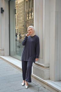 Parça Detay İkili Takım Antrasit