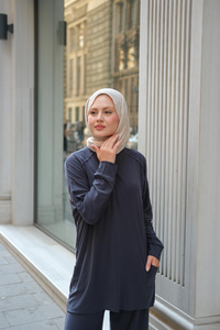 Parça Detay İkili Takım Antrasit