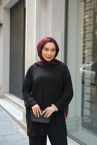 Parça Detay İkili Takım Siyah