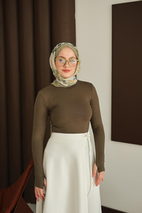 Parmak Geçirmeli Body Yeşil