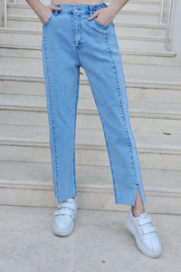 Pensli Kot Pantolon Buz Mavi