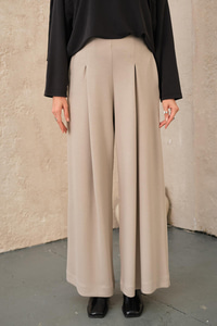 Pile Detay Pantolon Taş