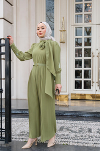 Pile Detay Tulum Su Yeşil