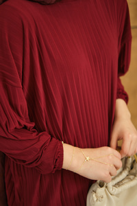 PILISE DETAYLI TAKIM Bordo