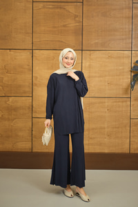 PILISE DETAYLI TAKIM Lacivert