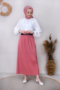 Uygun Fiyatlı PILISELI ETEK PUDRA | Loccomoda.com 