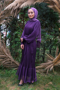 Uygun Fiyatlı PILISELI SIFON ELBISE | Loccomoda.com 