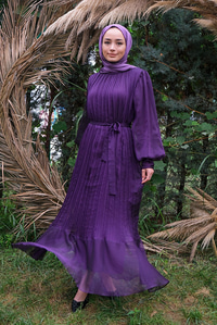 Uygun Fiyatlı PILISELI SIFON ELBISE | Loccomoda.com 