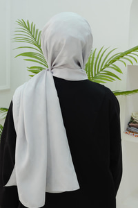 Piramit Desen Jakar Şal Buz Mavi