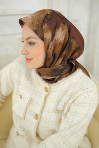 Prizma Soft Şal Kahverengi