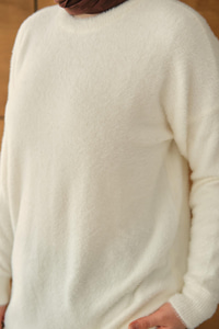 Püsküllü Tunik Beyaz