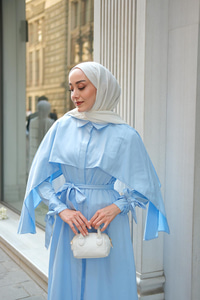 Rhanna Elbise Bebe Mavi