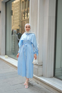 Rhanna Elbise Bebe Mavi