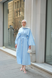 Rhanna Elbise Bebe Mavi