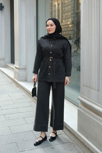 Rins Yıkama İkili Takım Antrasit