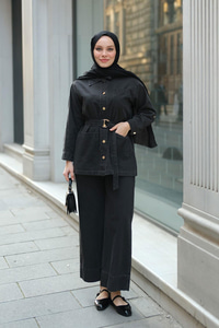 Rins Yıkama İkili Takım Antrasit