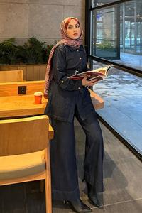 Rins Yıkama İkili Takım Koyu Mavi