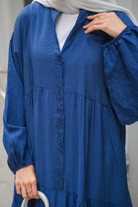 Rita Kraş Elbise Lacivert