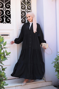 Rİta Kraş Elbise Siyah