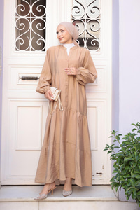 Rİta Kraş Elbise Vizon