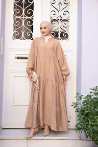 Rİta Kraş Elbise Vizon