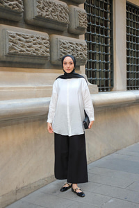 Rita Kraş Gömlek Beyaz