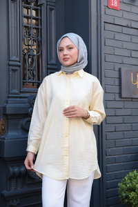 Rita Kraş Gömlek Sarı